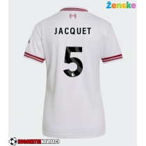 Ženske Nogometnih dresov Liverpool Jeremy Jacquet #5 Gostujoči 2026-27 Kratki rokavi